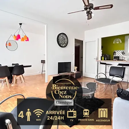 Apartment Gare Superbe T3 Secteur Gare - Elisabeth